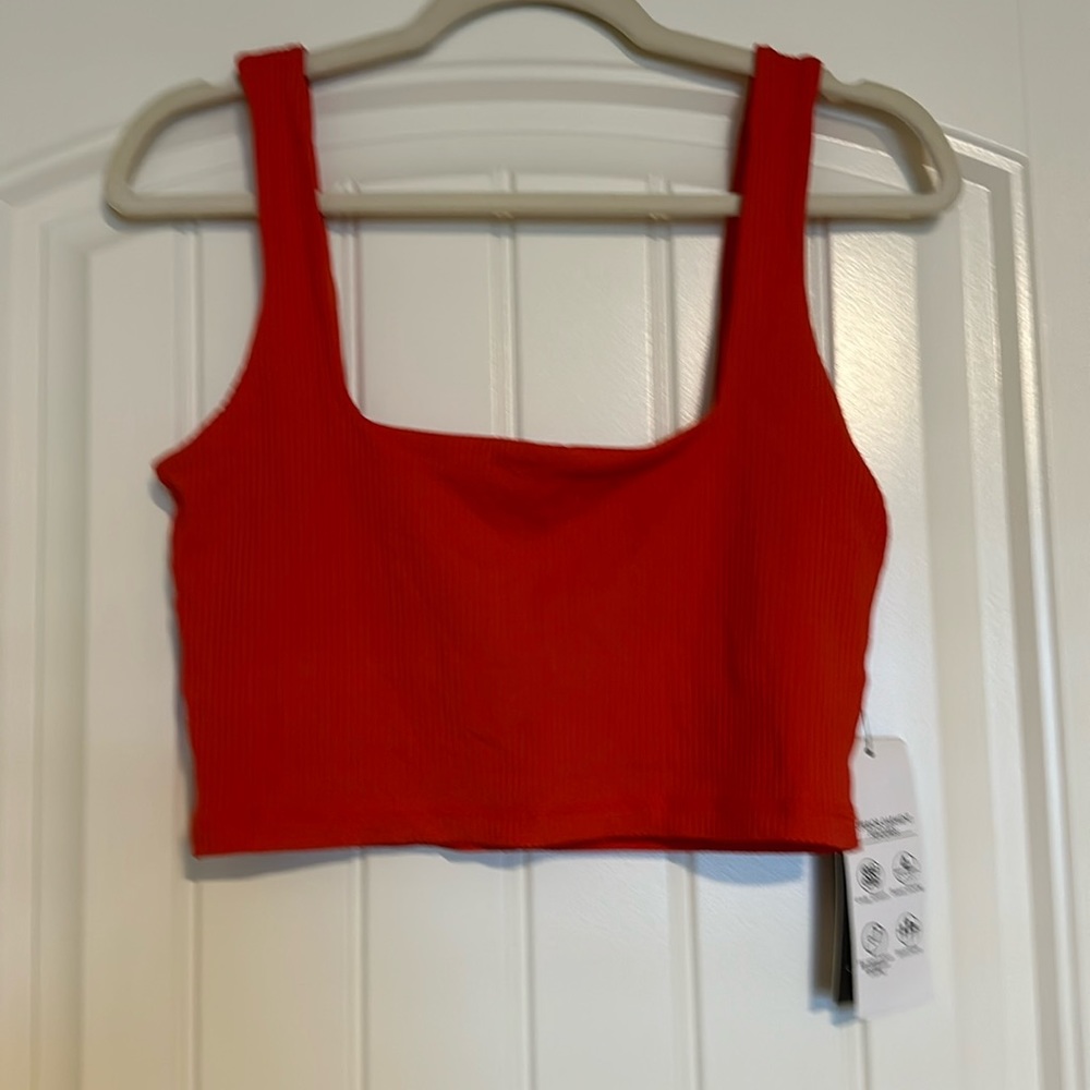 Glyder Red Sports Bra
